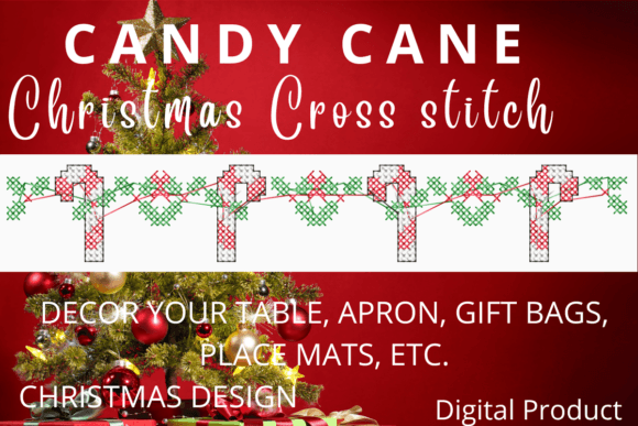 Candy Cane Christmas XStitch Border Review