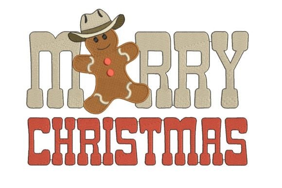 Cowboy Gingerbread Merry Christmas Review