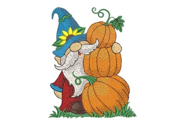 Gnome with Pumpkins: A Designer's Review for Boutique Sweatshirts