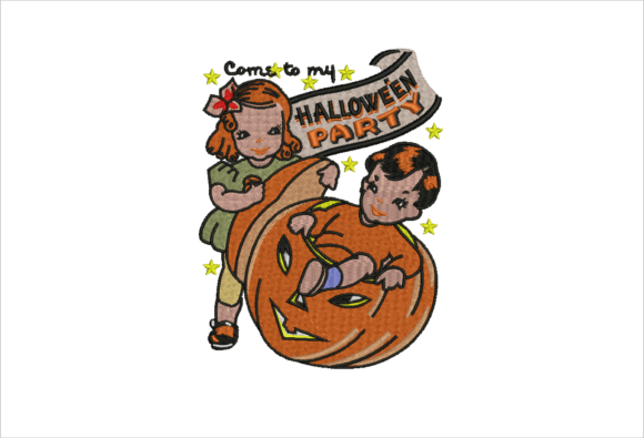 Review: Come to My Halloween Party Embroidery Design